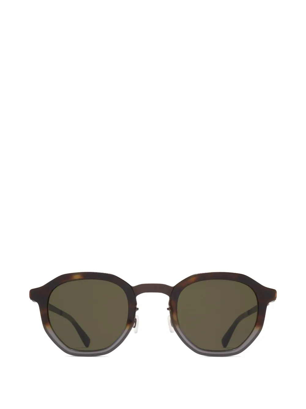 Mykita Sawyer round-frame sunglasses - Marrone