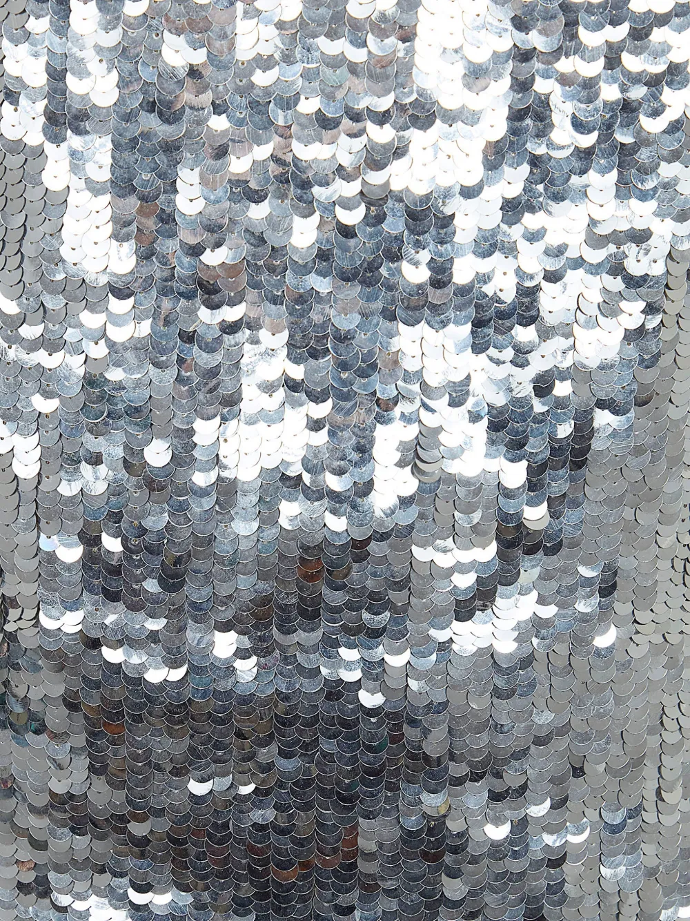 THE ANDAMANE Jagger Disco mini-jurk Zilver