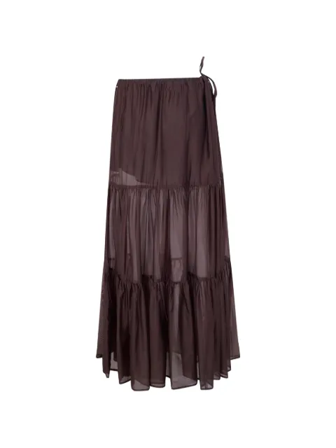 TWINSET tiered ruffled skirt