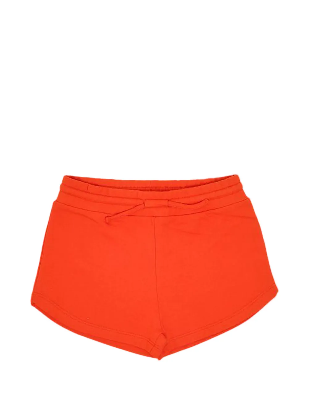 Stella McCartney Kids drawstring logo-print shorts - Arancione