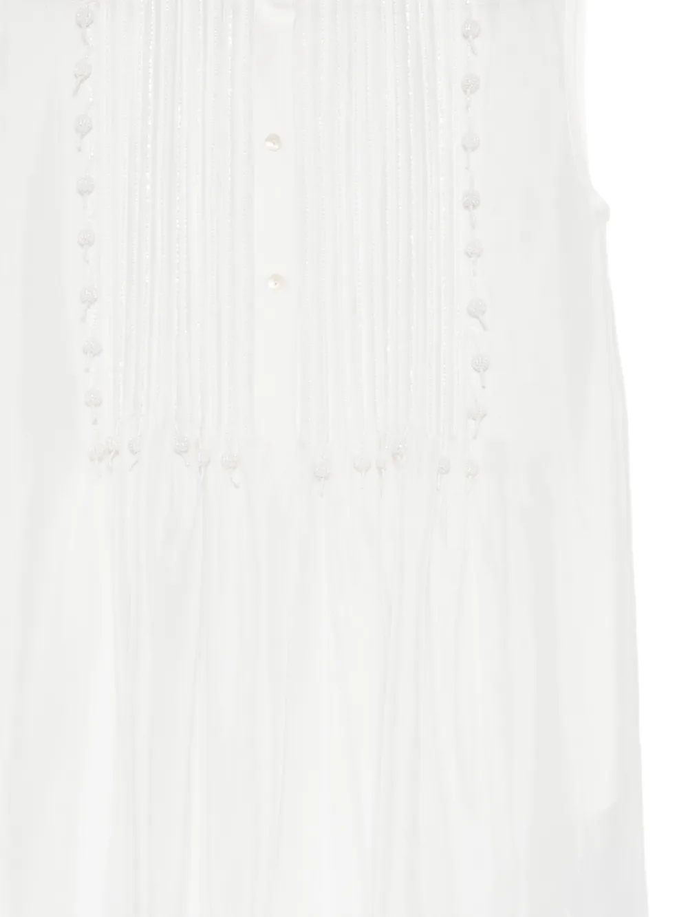  P.a.r.o.s.h. Long Maxi Dress - White 