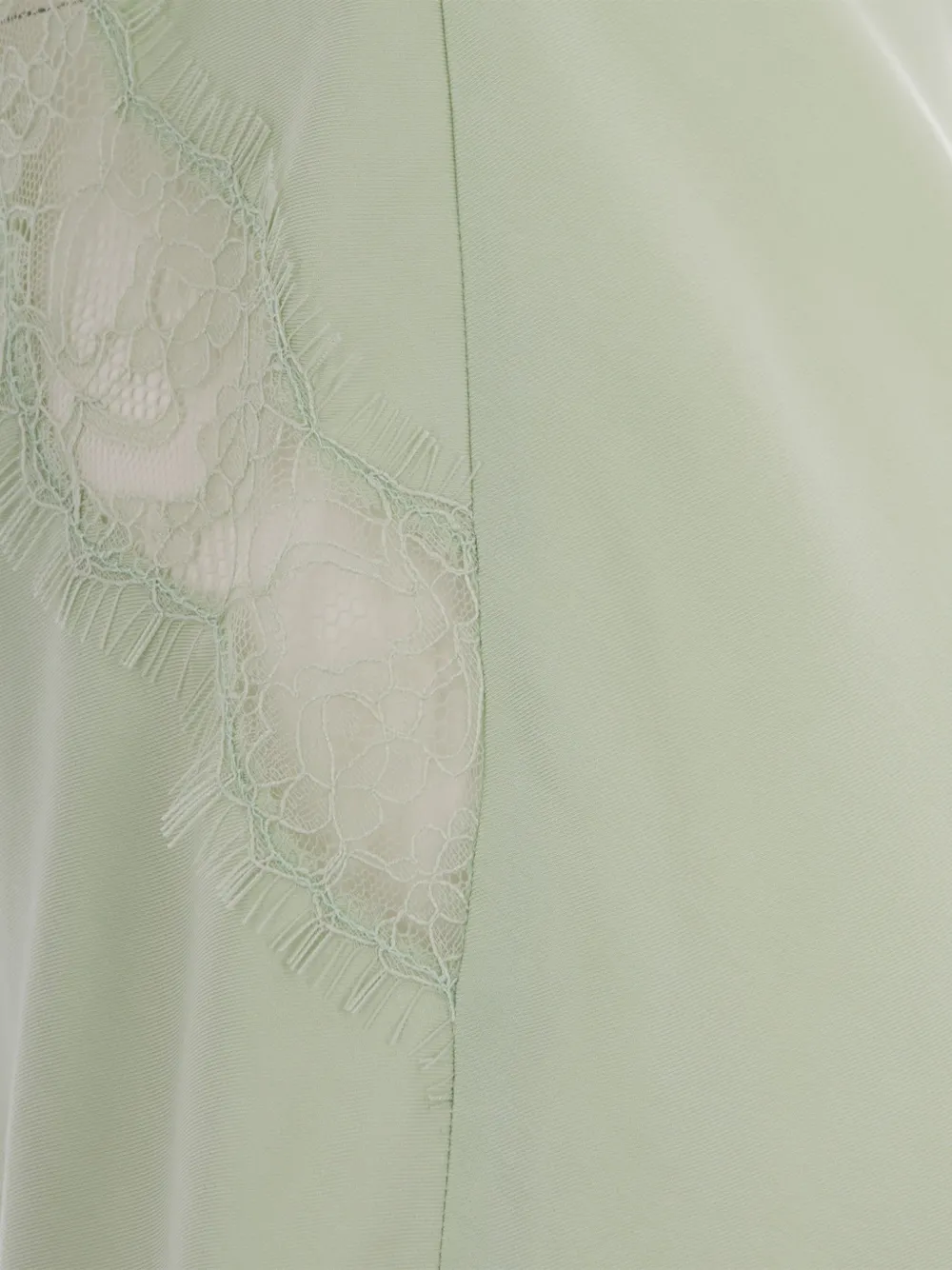  Pinko Lace-detail Top - Green 