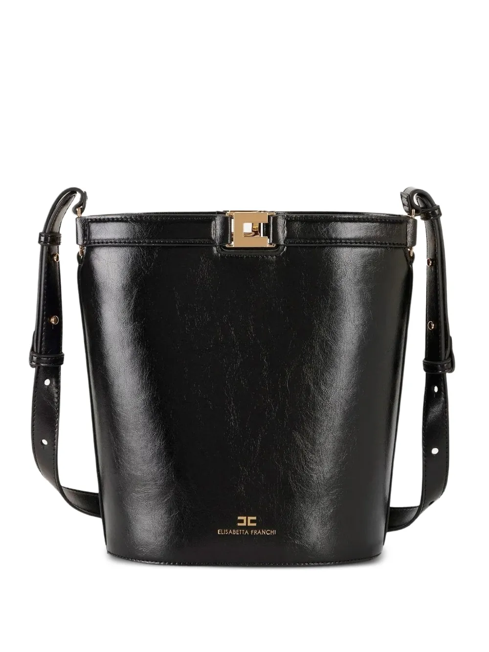 Elisabetta Franchi adjustable-strap shoulder bag - Nero