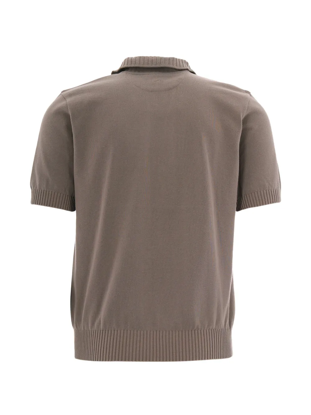 Paul & Shark T-shirt met V-hals Bruin