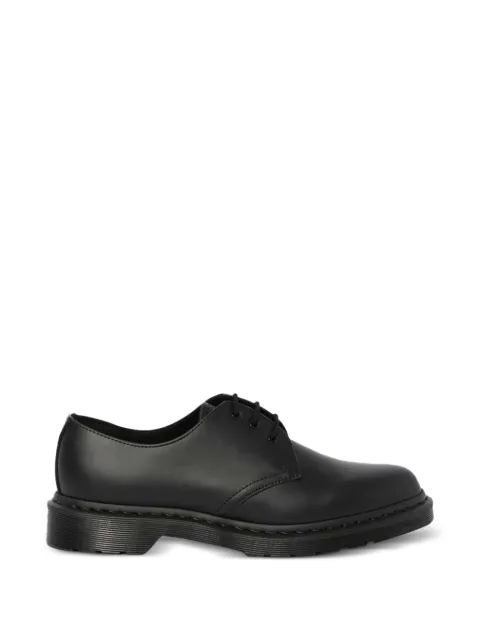 Dr. Martens black derby shoes