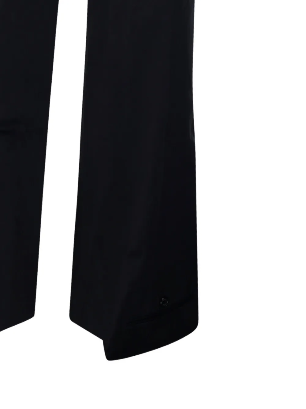 RE CODE Broek met riemlussen Zwart