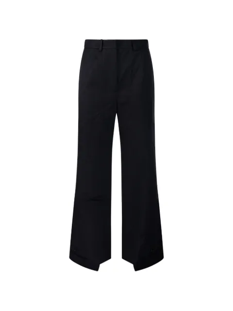 RE CODE belt-loops trousers