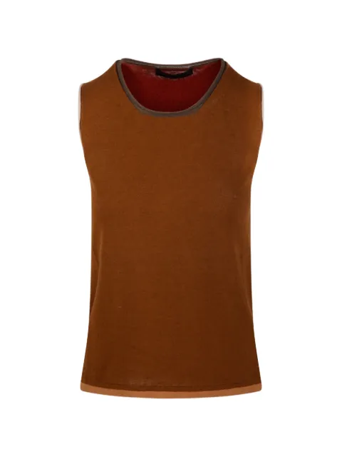 Fabrizio Del Carlo haut à design sans manches