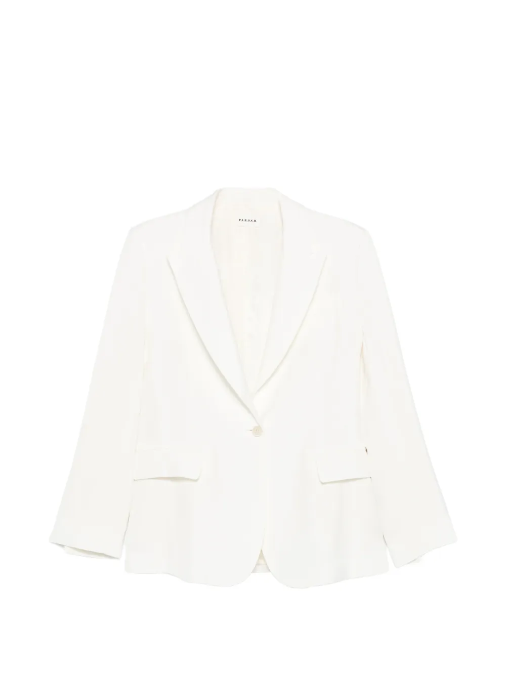 P.A.R.O.S.H. notched lapel blazer - Bianco