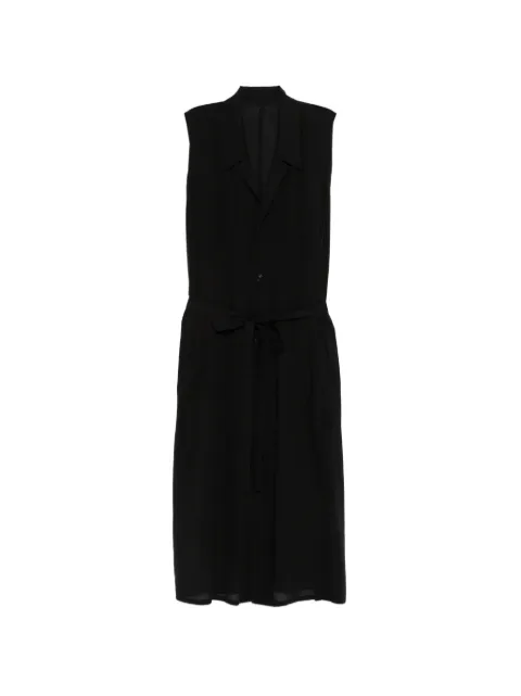 Y's Vestido midi com amarração