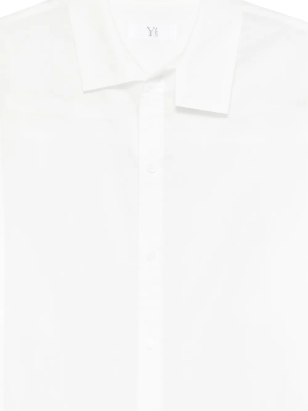  Y's Asymmetric Shirt - White 