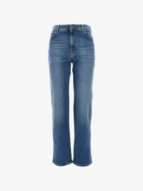 Weekend Max Mara cotton straight-leg jeans