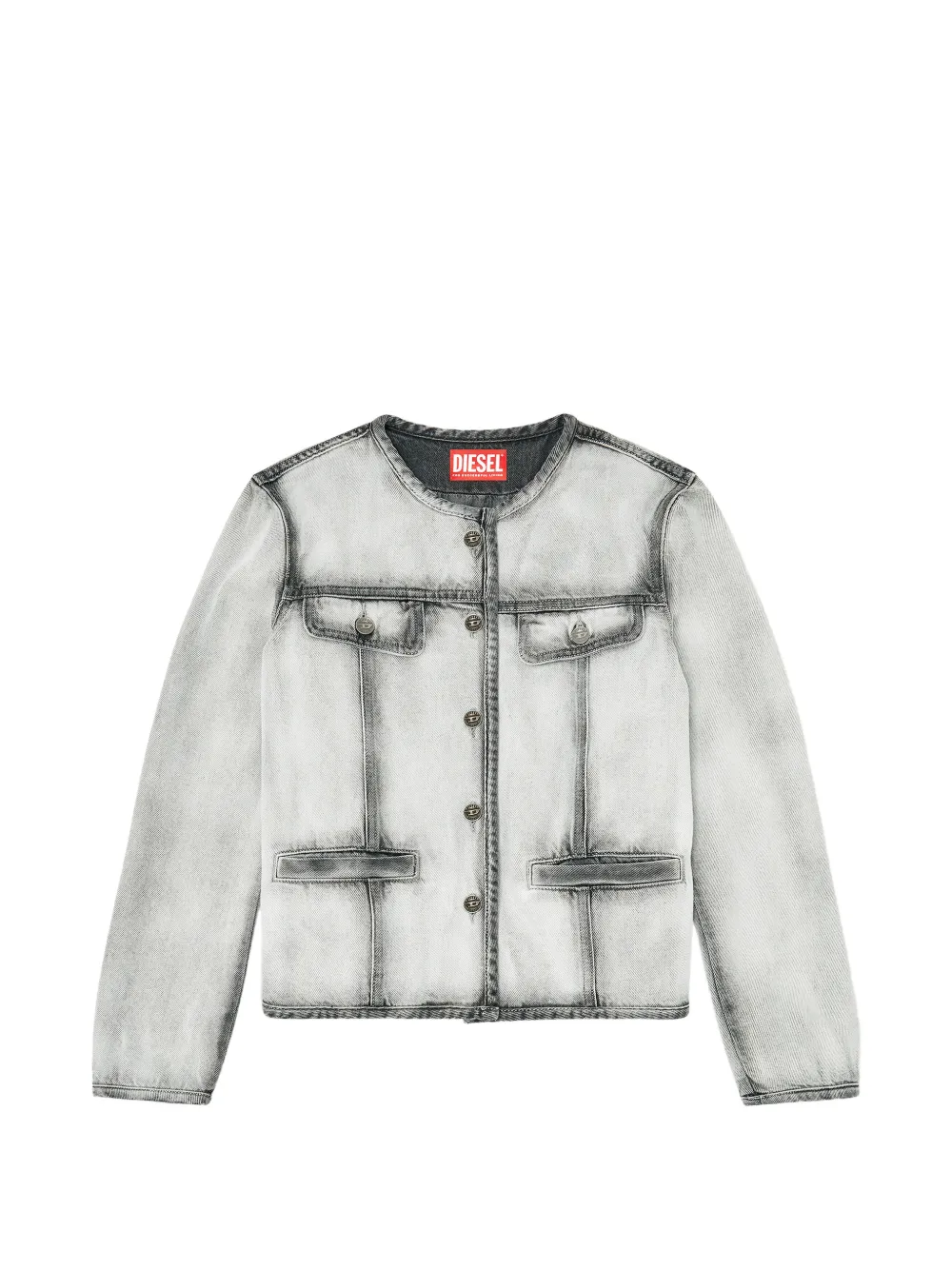 Diesel front-pockets jacket - Grigio