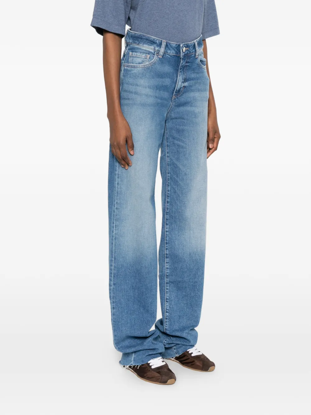  Icon Denim Joia Straight-leg Jeans - Blue 