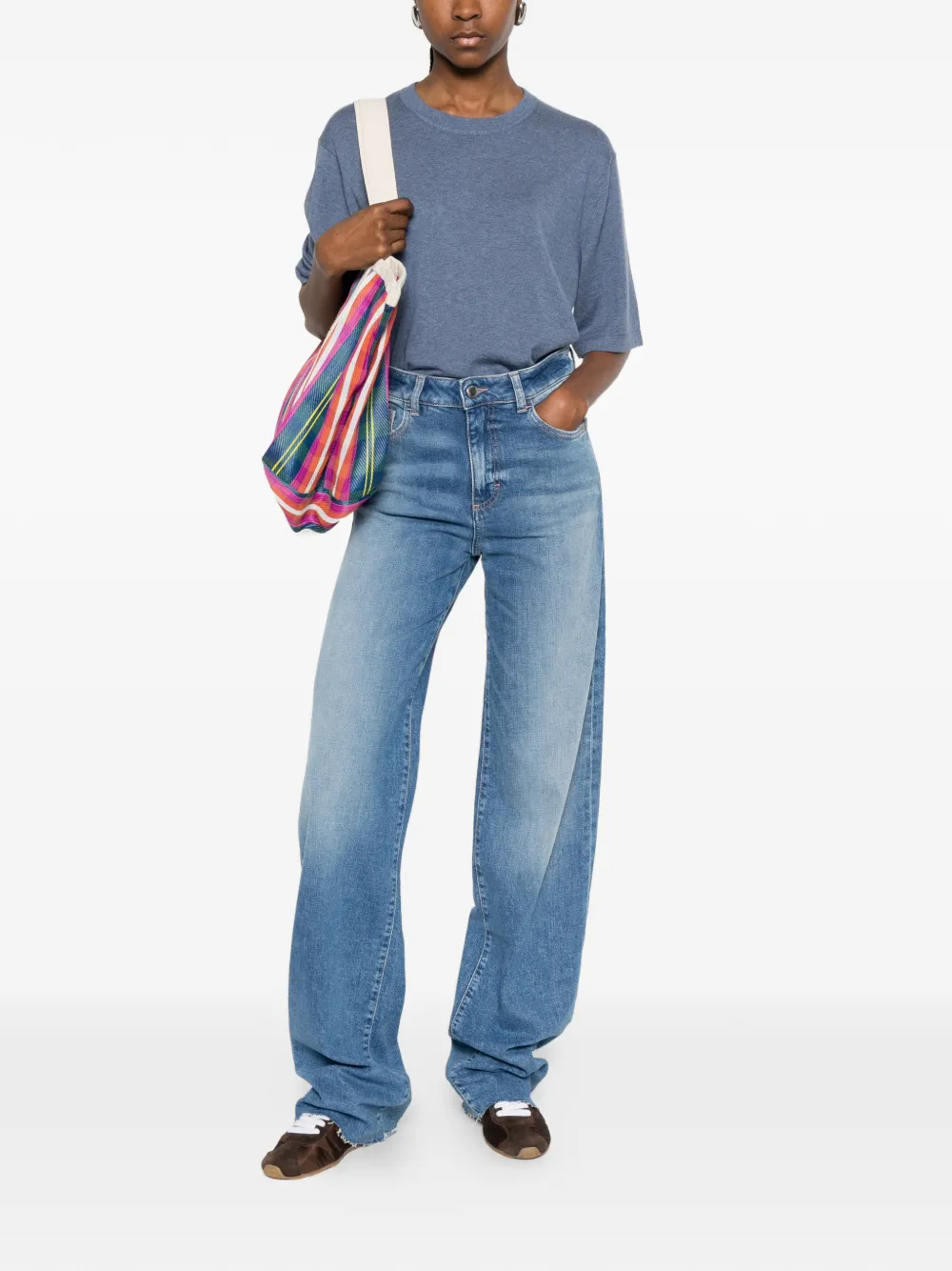  Icon Denim Joia Straight-leg Jeans - Blue 