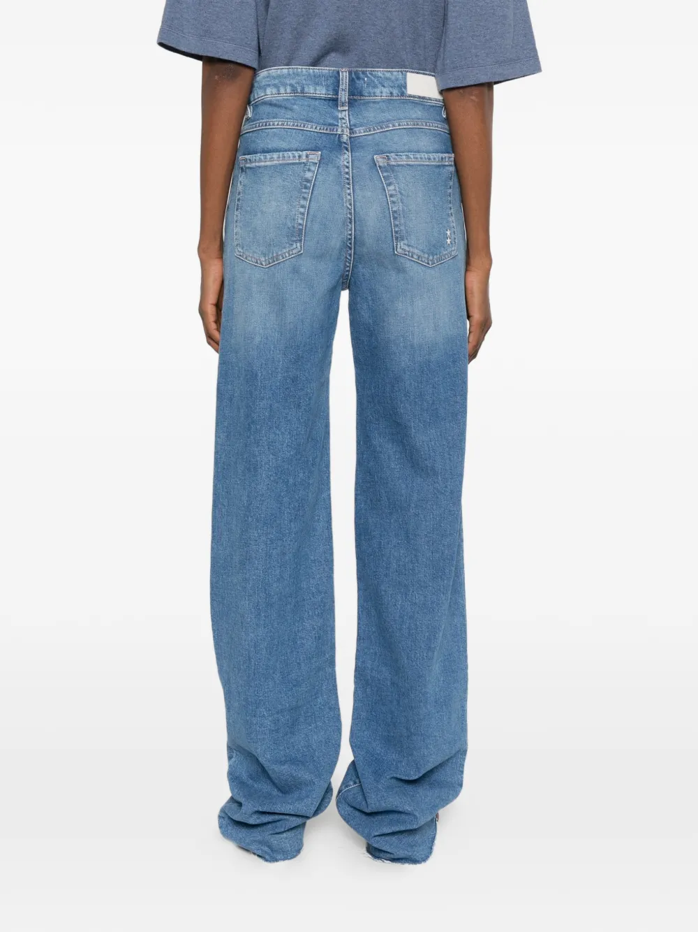 ICON DENIM Joia straight jeans Blauw