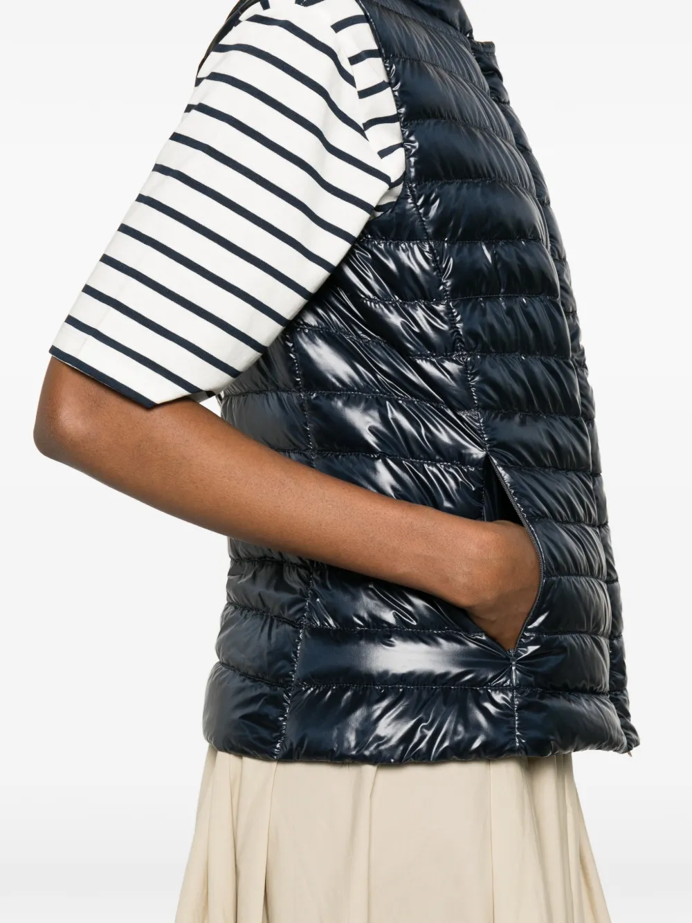 Herno Bodywarmer Blauw