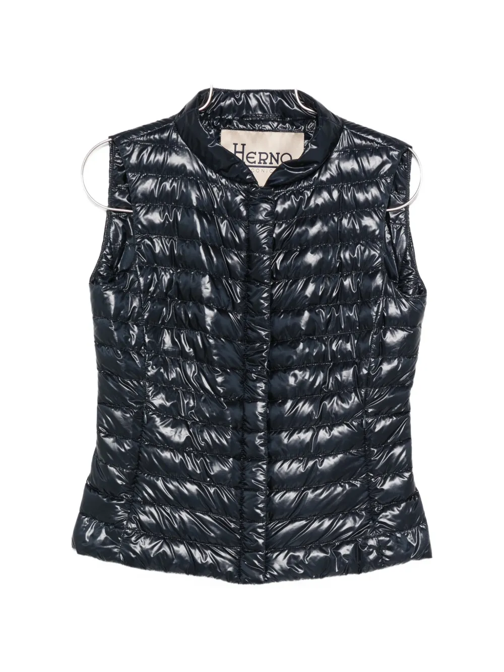 Herno Padded Gilet In Blue