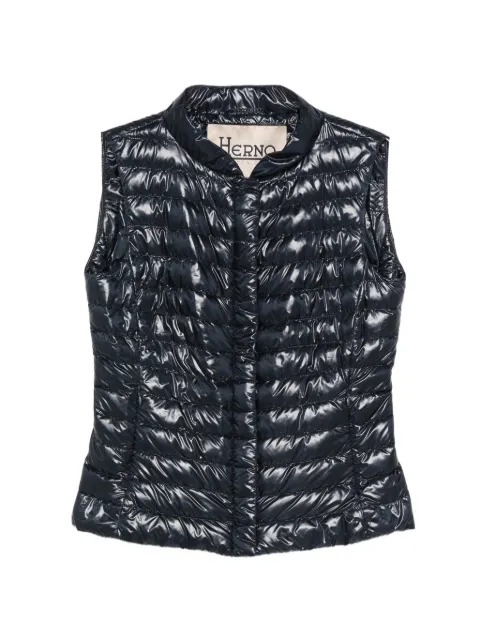 Herno gilet à design matelassé