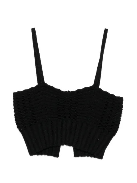 Forte Forte knitted bralette top