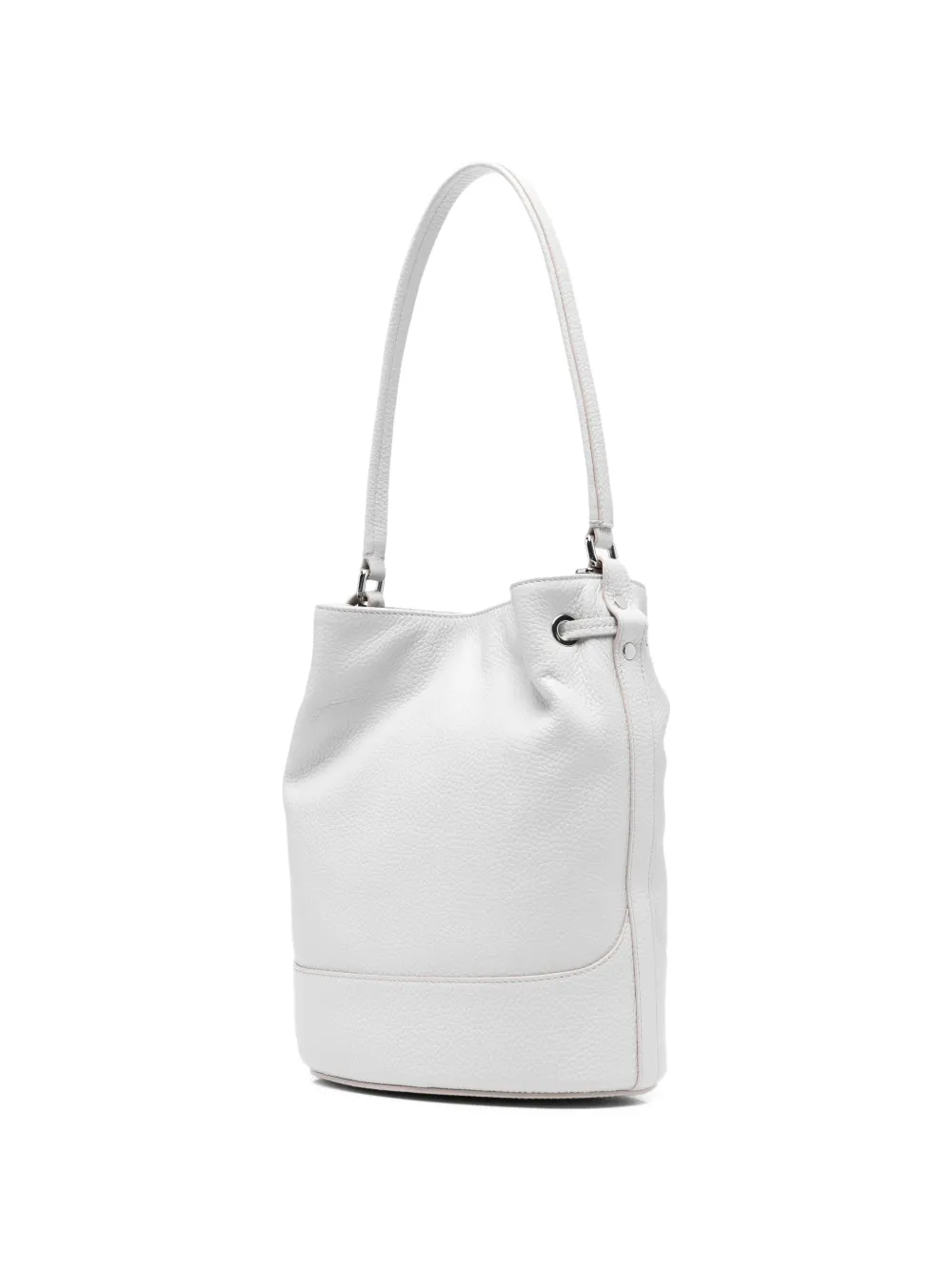 Zanellato Monda leren bucket-tas Grijs