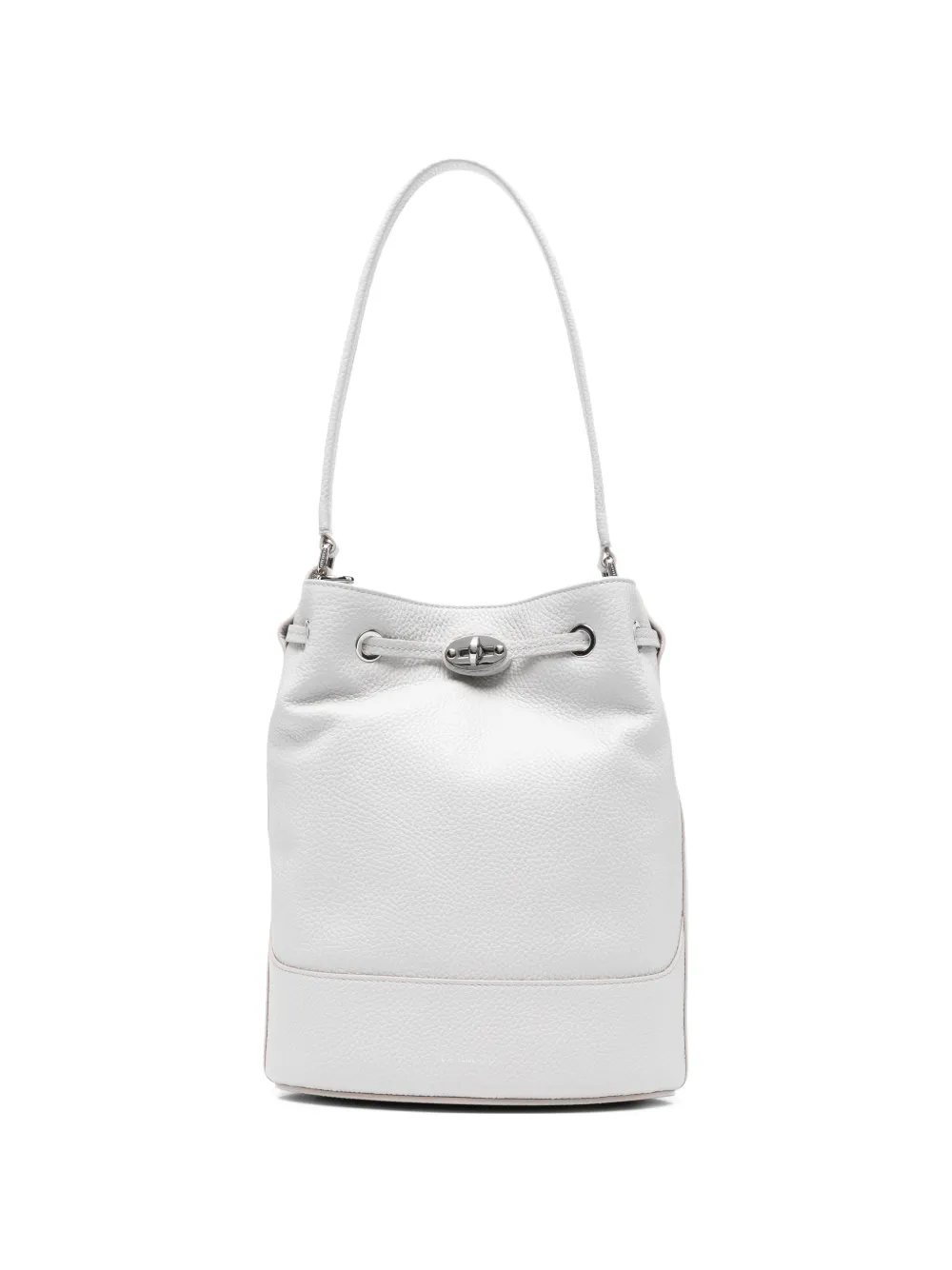 Zanellato Monda leather bucket bag - Grigio