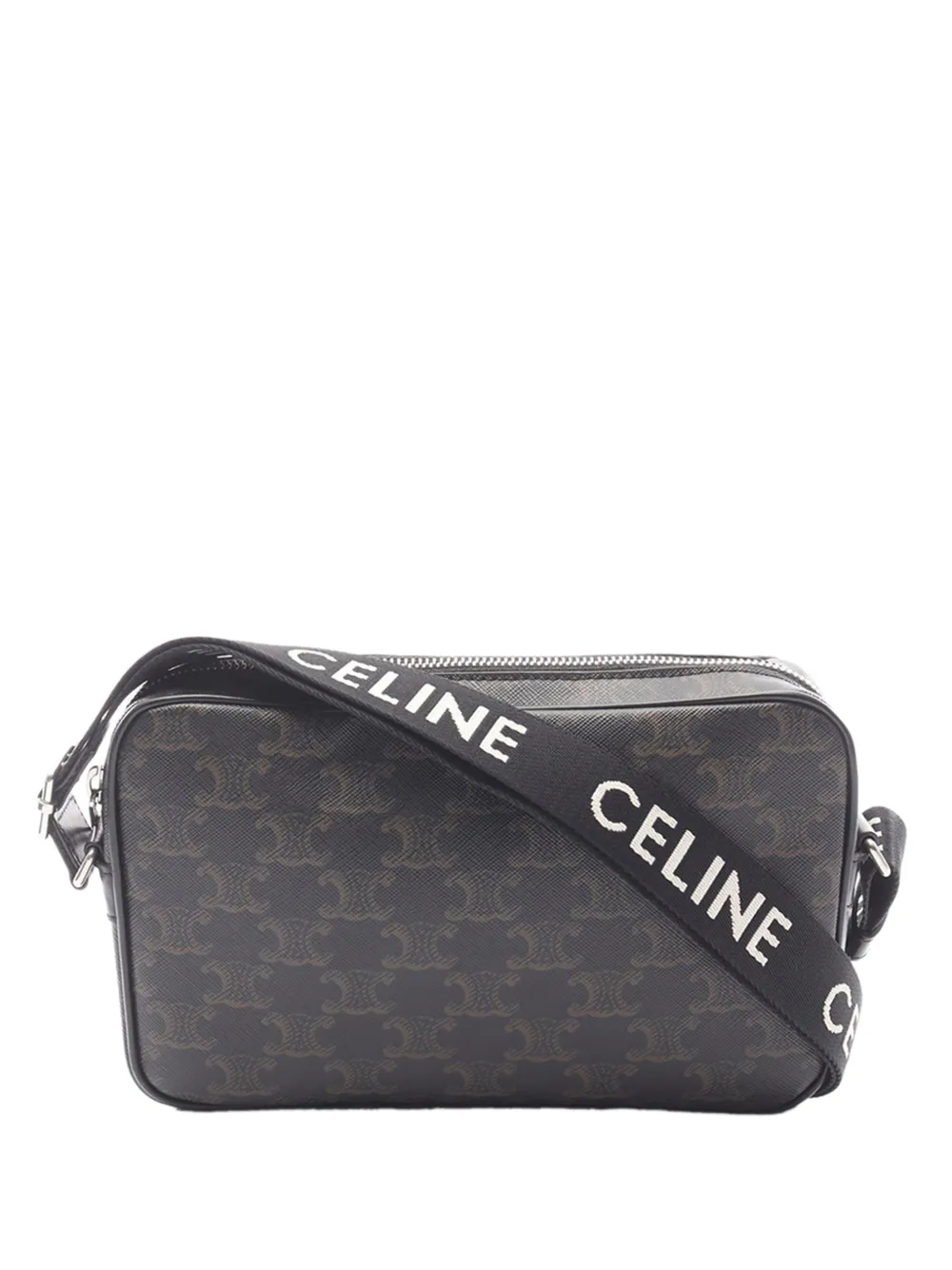 Celine Pre-Owned 2022 Medium Triomphe Camera Bag crossbody bag - Marrone