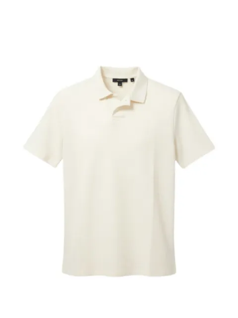 Vince waffle-knit polo shirt
