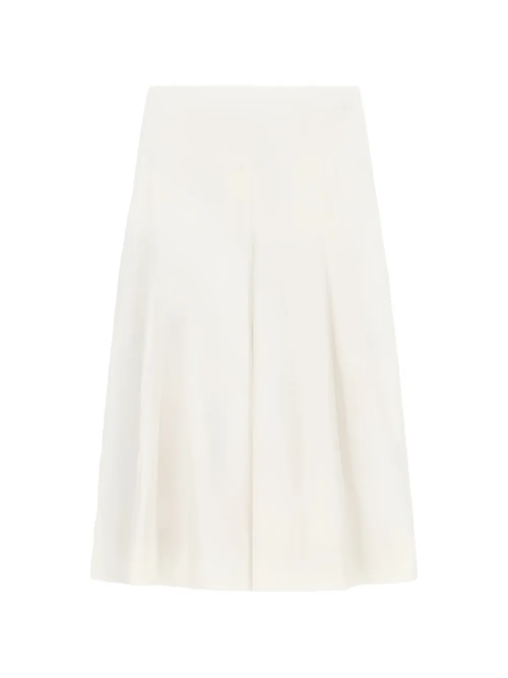 Liviana Conti Anya panelled A-line skirt - Bianco