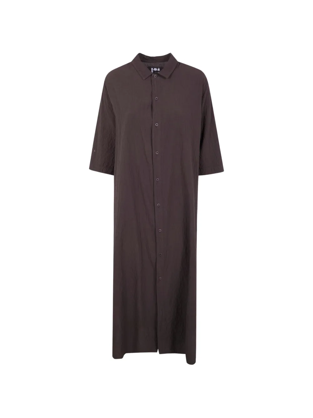 Labo Art Acca shirt dress - Marrone