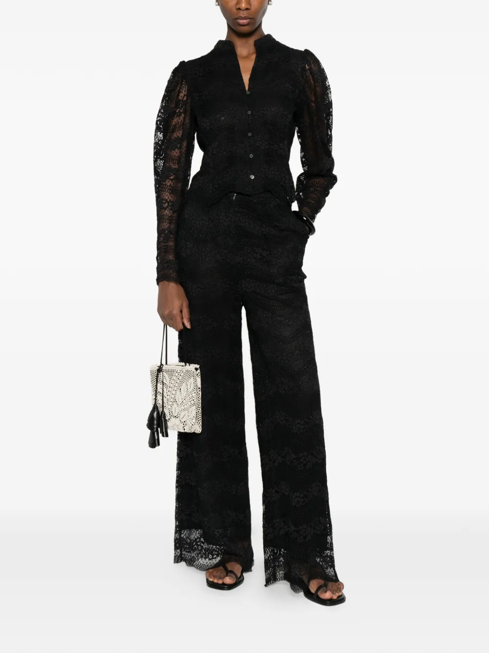 Lace Trousers
