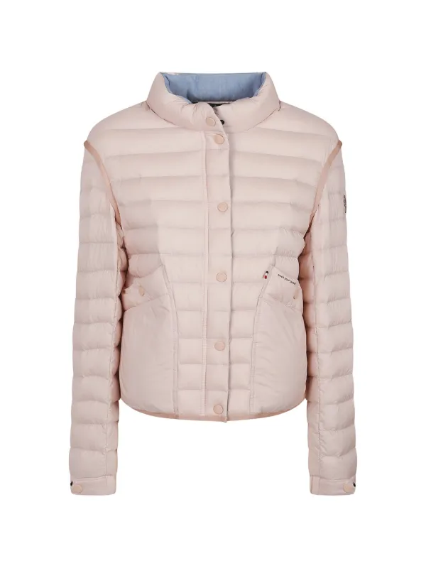 Moncler Grenoble Madulains Quilted Jacket in Pink