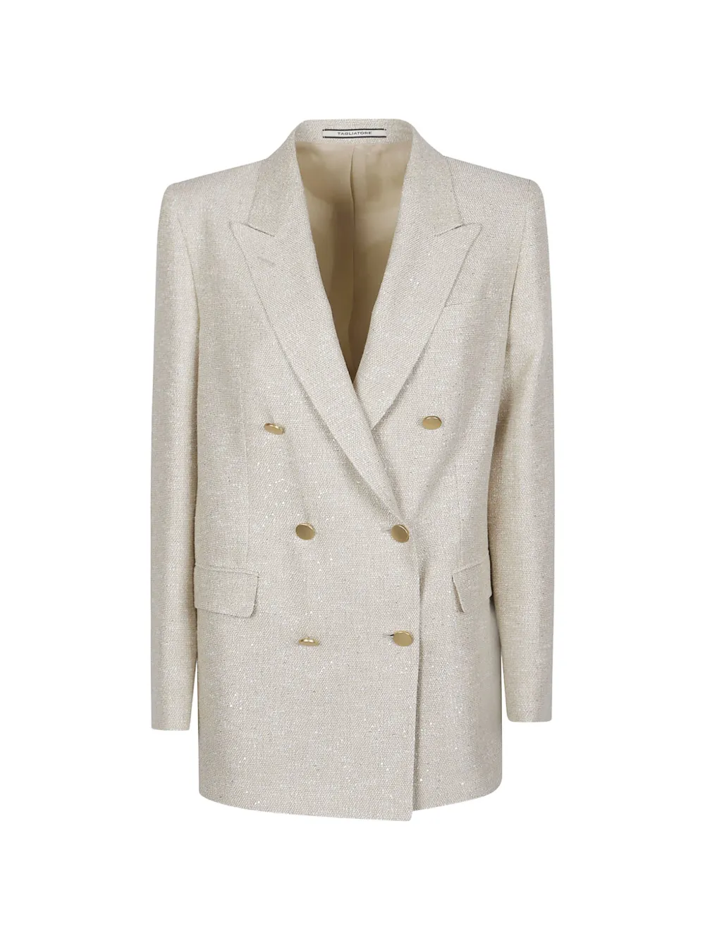 Tagliatore Jasmine double-breasted jacket - Nude