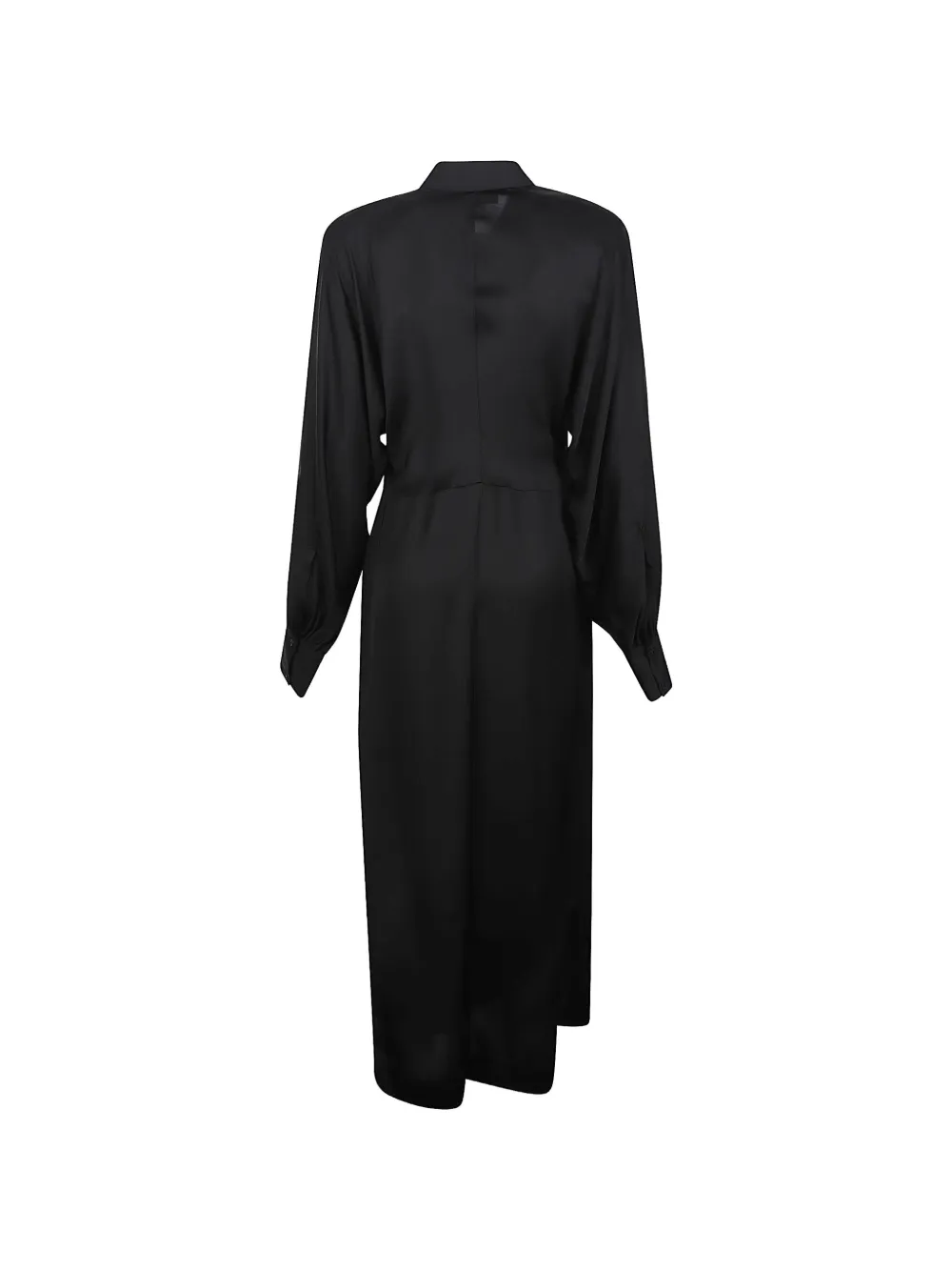  Iro Chest Pockets Midi Dress - Black 