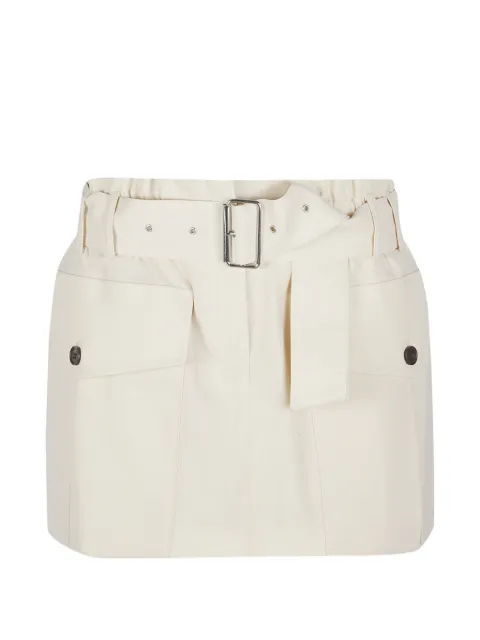 IRO belted pocket-details mini skirt