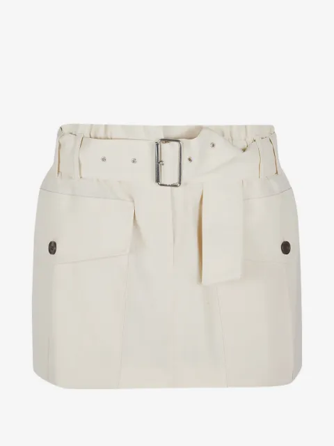 IRO belted pocket-details mini skirt