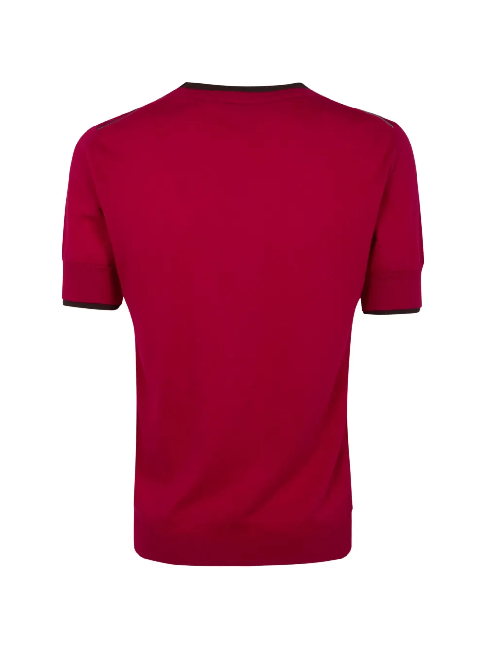  Paul Smith Contrasting-trim T-shirt - Red 