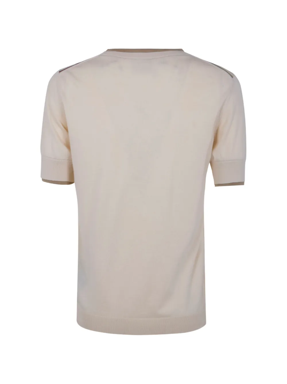  Paul Smith Contrasting-trim T-shirt - Neutrals 