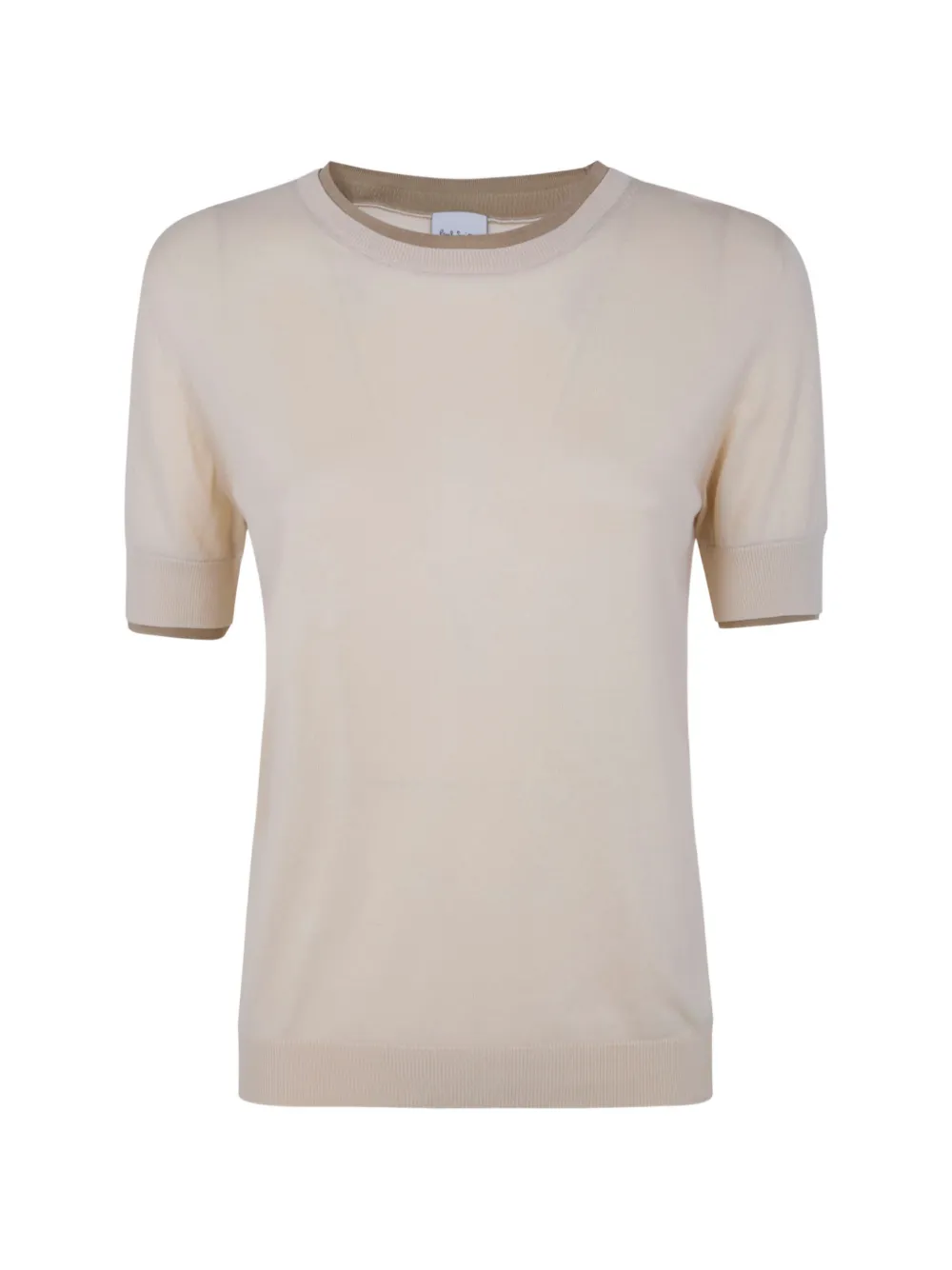 Paul Smith contrasting-trim T-shirt - Toni neutri