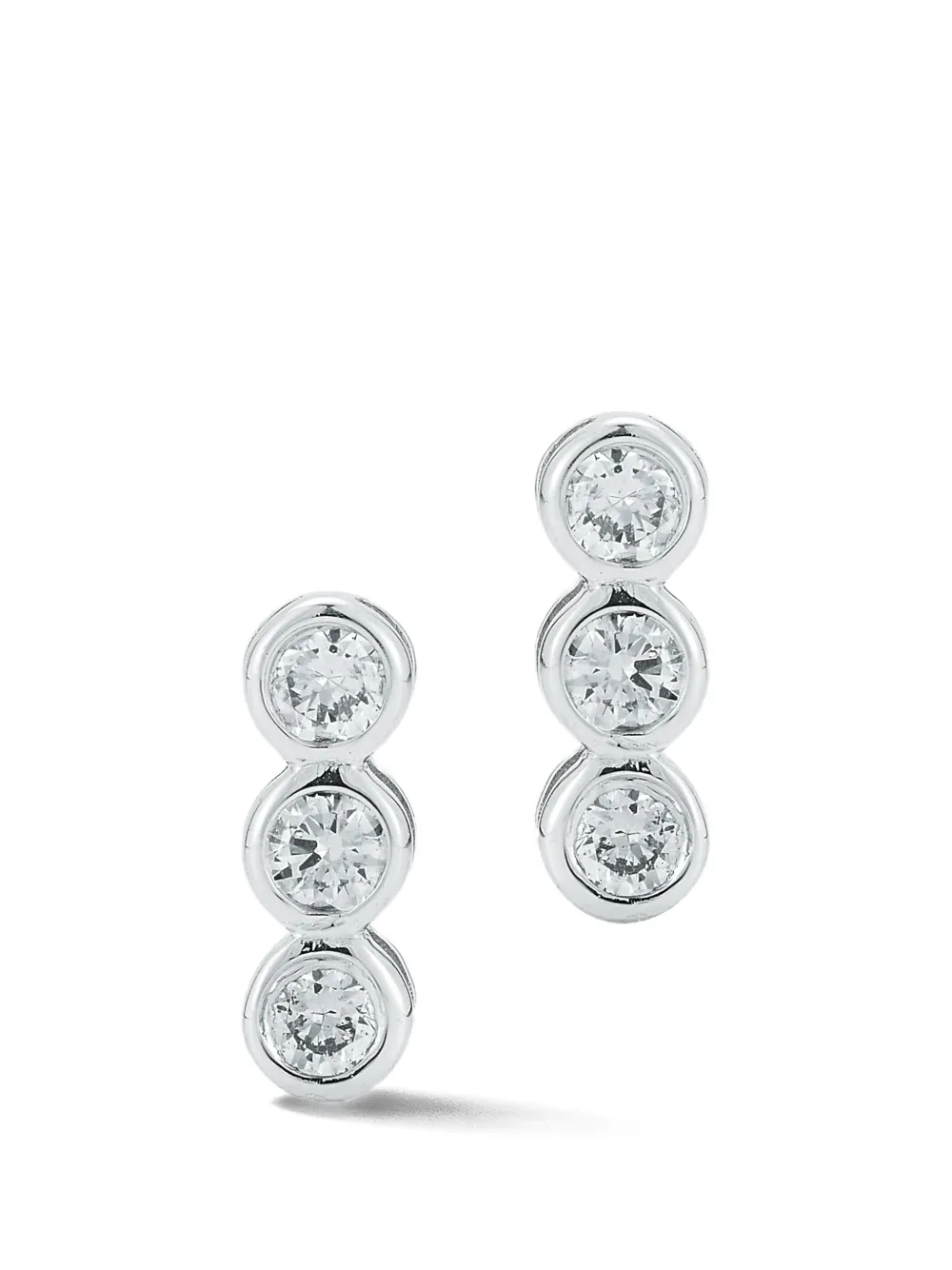 Mateo Trio diamond earrings - Argento