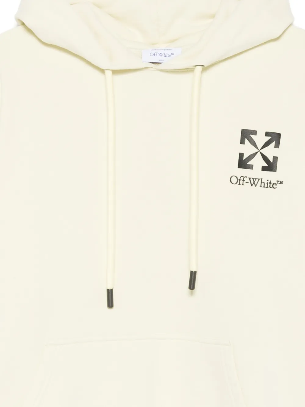 Off-White Arrow hoodie Groen