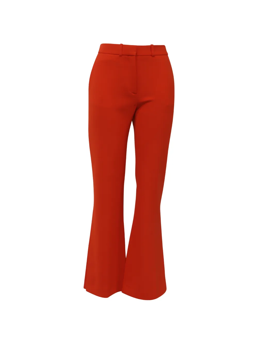 Victoria Beckham concealed-fastening flared trousers - Arancione