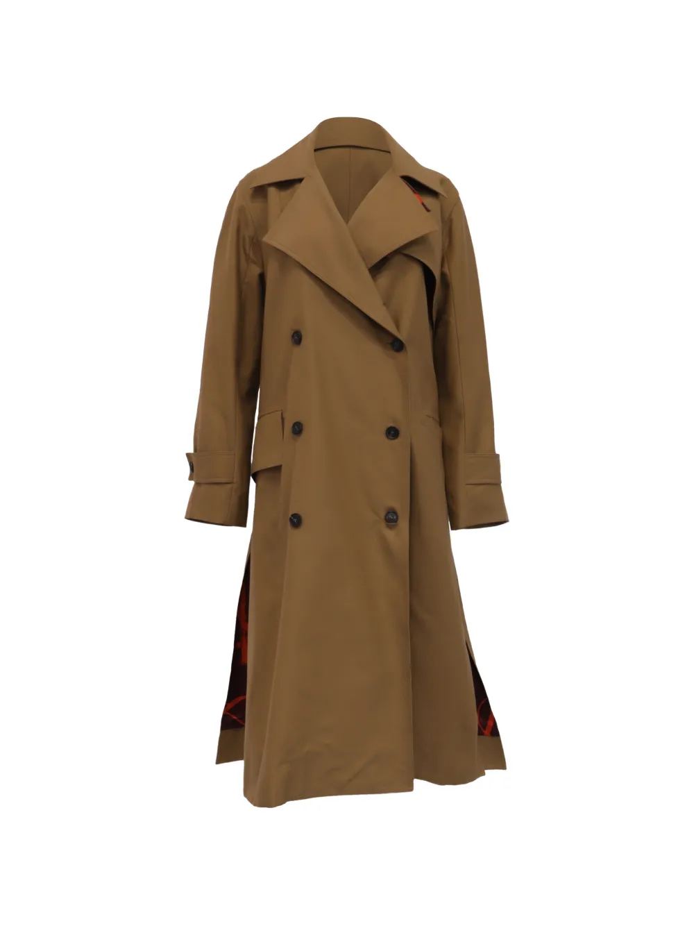 Victoria Beckham double-breasted trench coat - Neutrals
