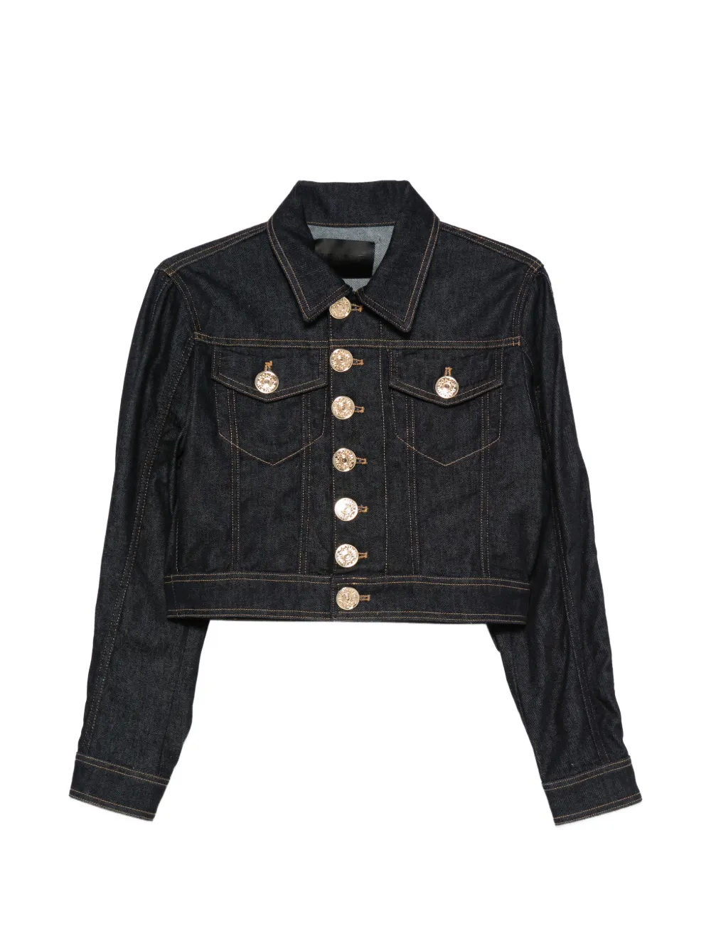 DONDUP buttoned denim jacket - Blu