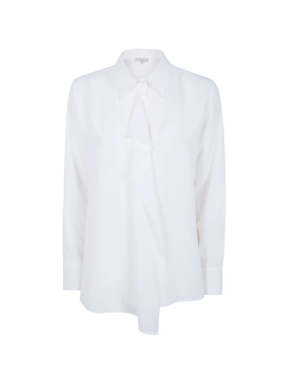 Antonelli long-sleeved ruffled shirt - Bianco