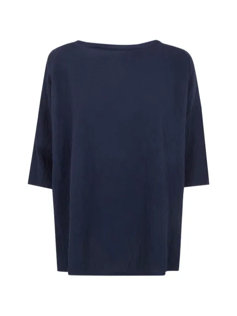 Labo Art haut en maille à manches courtes