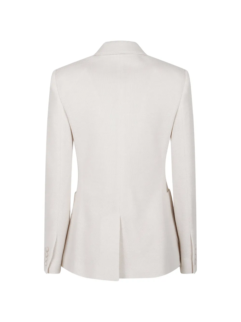 Max Mara Blazer met enkele rij knopen Beige