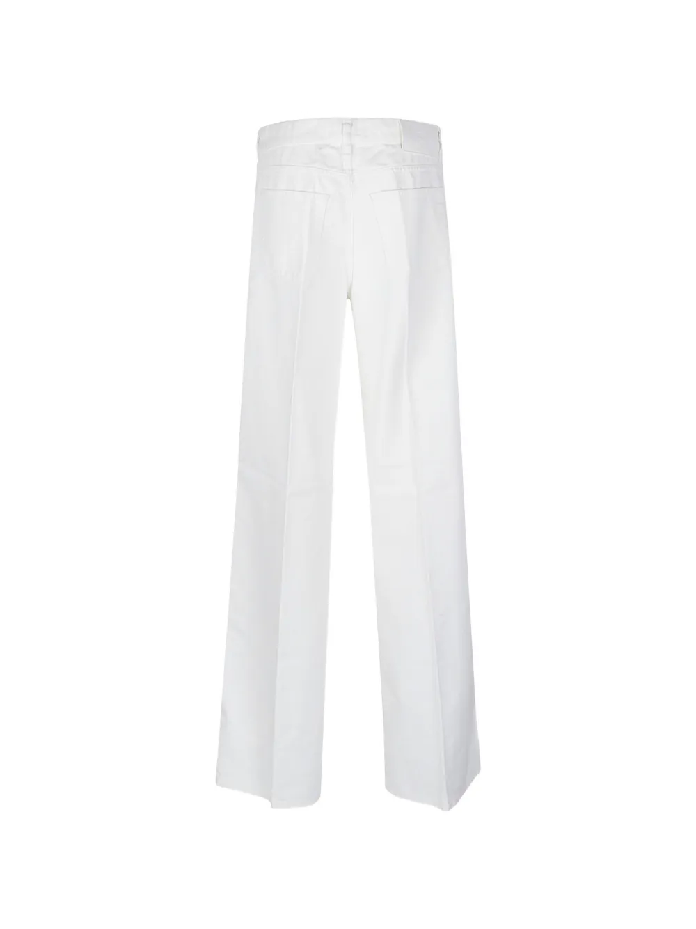 PT Torino Jeans met wijde pijpen Wit
