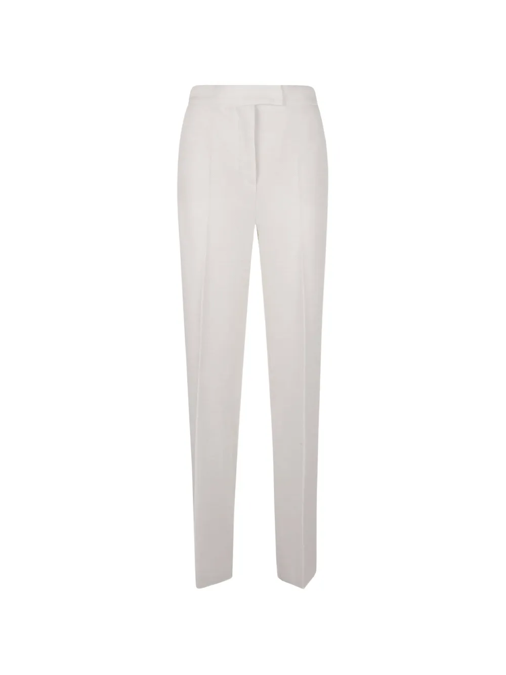 Max Mara straight-leg tailored trousers - Bianco