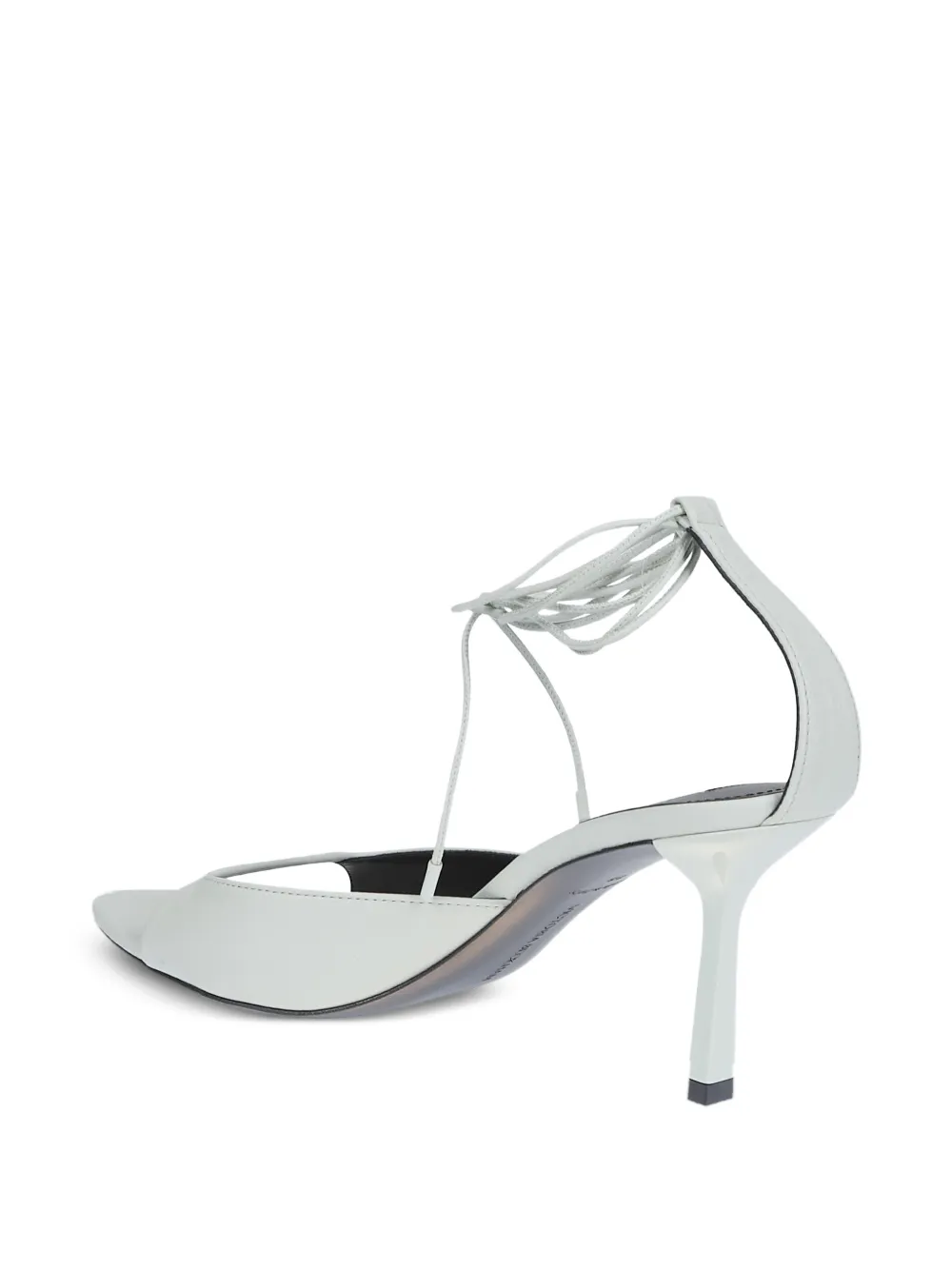  Victoria Beckham Eliza Leather Sandals - Green 